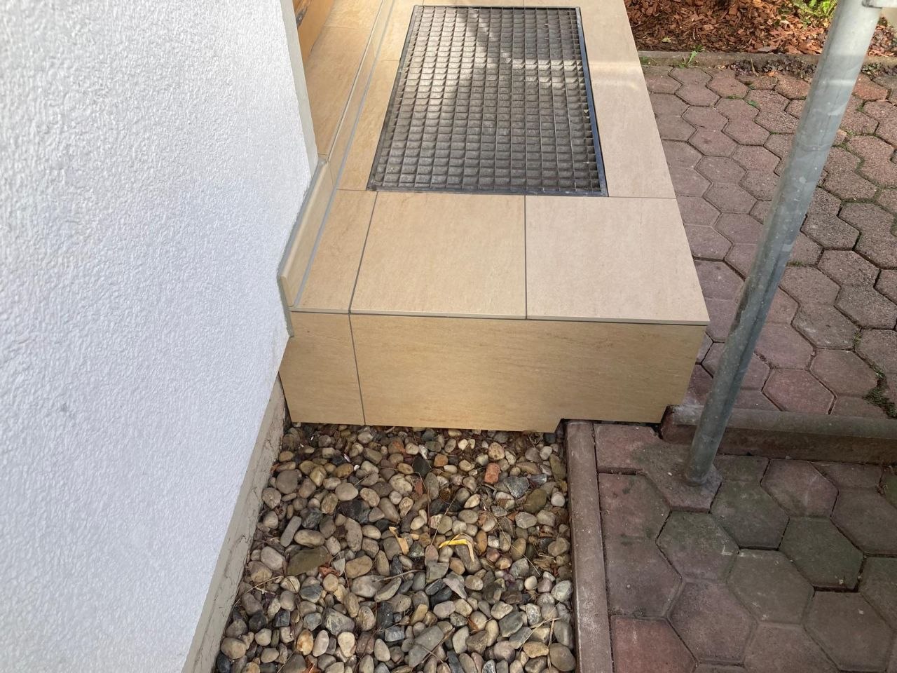 Außenpodest Detailansicht